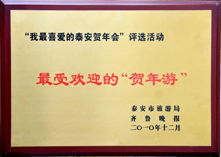 最受欢迎的“贺年游”